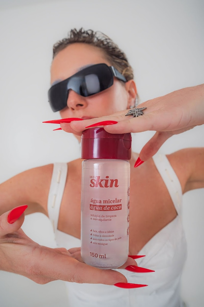 Água de coco micelar da Musa