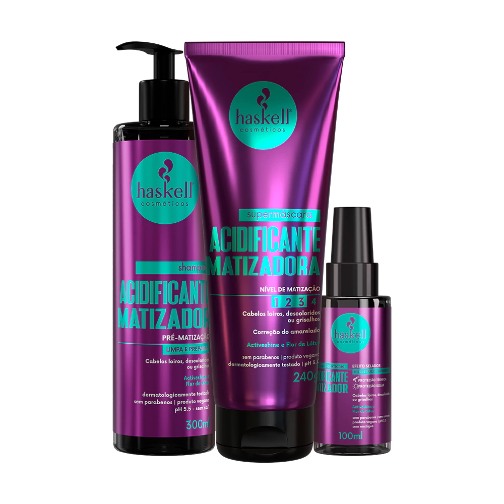 Haskell Cosméticos Acidificante Matizadora