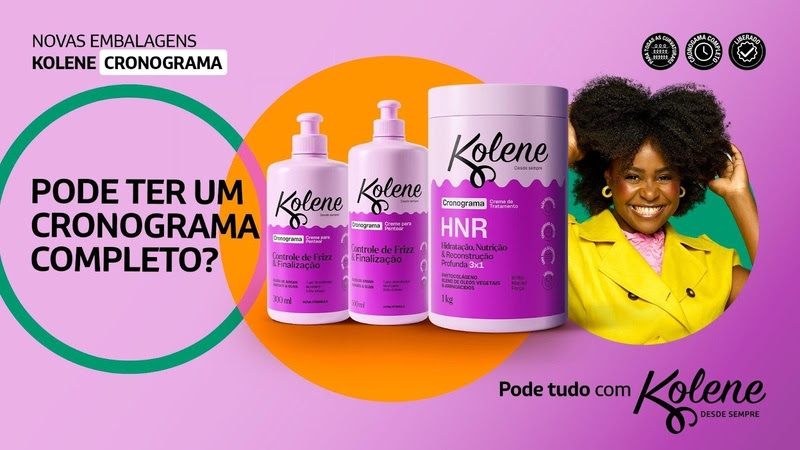 creme de tratamento cronograma HNR