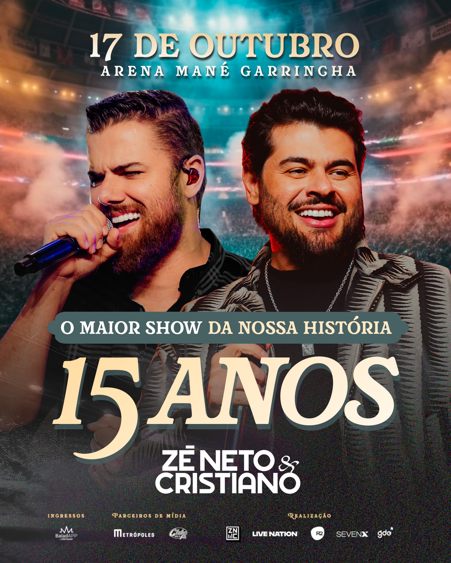 Zé Neto e Cristiano em Brasília